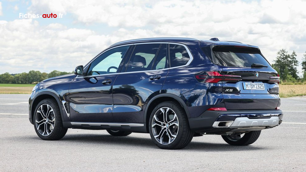 Fiche technique X5 G05 xDrive45e 489 ch 29.5 kWh